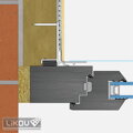 Okenná začisťovacia lišta 3D LS3-36 plus