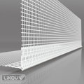 Rohová lišta s prelisom LK-LP PVC