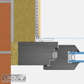 Okenná začisťovacia lišta LS-VHL 06 COLOR