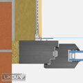 Okenná začisťovacia lišta 2D LS2-30 plus