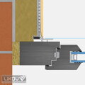Okenná začisťovacia lišta 3D LS3-29 plus