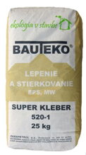 SUPER KLEBER k zateplovaniu