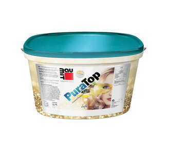 Baumit Pura Top 25 kg - škrábaná a ryhovaná štruktúra