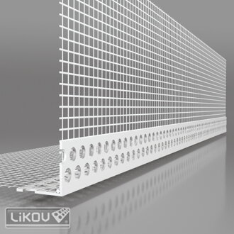 Rohová kútová lišta LK-VT PVC 