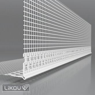 Rohová lišta s prelisom LK-LPD PVC 2,5 m