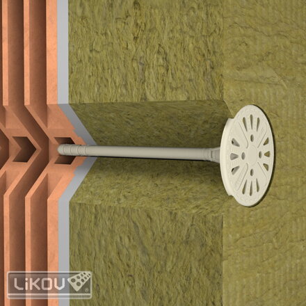 LMX 8 tanierová hmoždinka s kovovým tŕňom