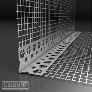 Rohová lišta AL s tkaninou VERTEX Rohová lišta AL s tkaninou VERTEX