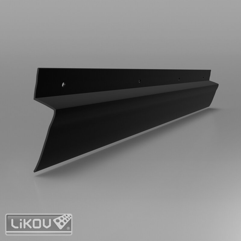 Ukončovacia lišta pre NOP 20 mm - čierna 2m Ukončovacia lišta pre NOP 20 mm - čierna 2m